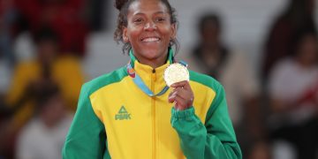 Campeã de tudo, Rafaela Silva será a porta-bandeira do Brasil na cerimônia de encerramento do Pan
