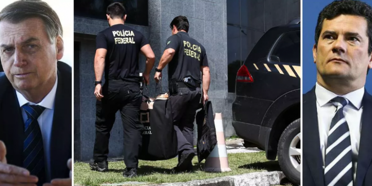 Intervenção de Bolsonaro pode provocar rebelião na PF e demissão de Moro