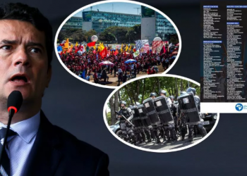 Moro convoca Força Nacional para reprimir estudantes na Esplanada dos Ministérios