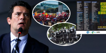 Moro convoca Força Nacional para reprimir estudantes na Esplanada dos Ministérios
