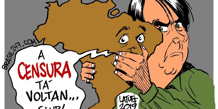 Latuff – A censura está voltando