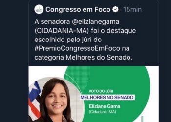 Dois apoiadores da pré-candidatura de Rubens Jr estão entre os melhores parlamentares do Brasil