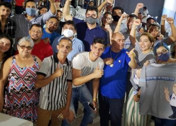 RECEPÇÃO CALOROSA NO SÃO FRANCISCO