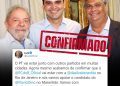 Ex-presidente Lula declara apoio a Rubens