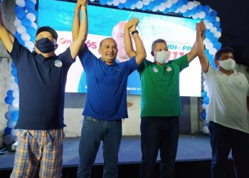 Didi do PP dá a largada para câmara e arrasta multidão na área central de São Luís