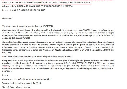 Investigado por falsificação, Fred Campos tentou habeas corpus na Justiça