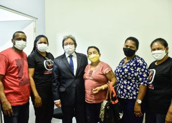 Agentes Comunitários de Saúde solicitam apoio do vice-presidente da Câmara Municipal de São Luís, vereador Dr. Gutemberg.