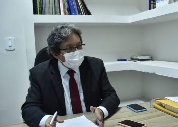 Vice-presidente da Câmara, Dr. Gutemberg, faz apelo para população usar máscaras e evitar aglomeração