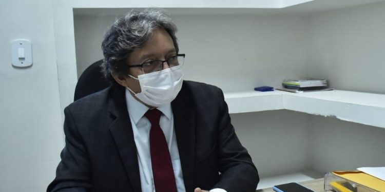Vice-presidente da Câmara, Dr. Gutemberg, faz apelo para população usar máscaras e evitar aglomeração