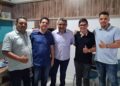 Empresário e pré-candidato a primeira suplência ao senado do Pastor Bell, Evandro Jr, se reúne com o vereador mais bem votado, Boaz e forte lideranças políticas do município de Governador Edson Lobão.