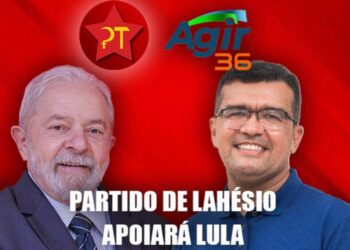 Lula desesperado quer o AGIR 36 enquanto Lahesio fala em entrevista: “Jamais serei esquerda”.