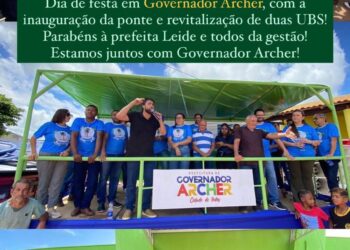 Pedro Lucas participa de inaugurações em Governador Archer