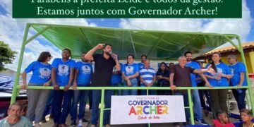 Pedro Lucas participa de inaugurações em Governador Archer