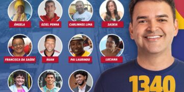 Rubens em plenária no Parque do Buriti, área Itaqui Bacanga.