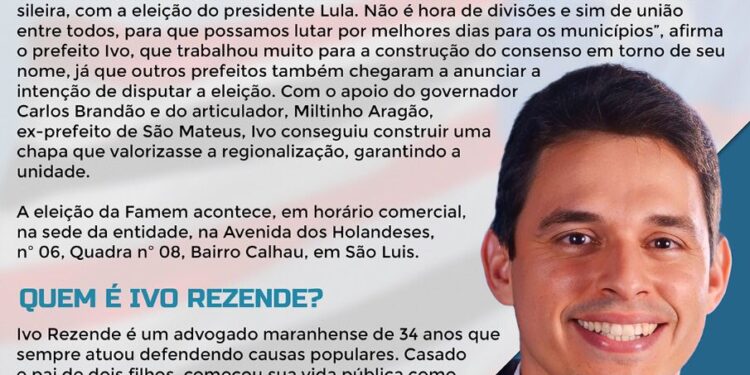 Ivo Rezende será aclamado presidente da Famem na próxima segunda-feira