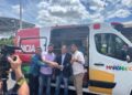 Chama a prefeitura que ela faz:  Centro Novo recebe nova ambulância para atendimento de urgência  emergência