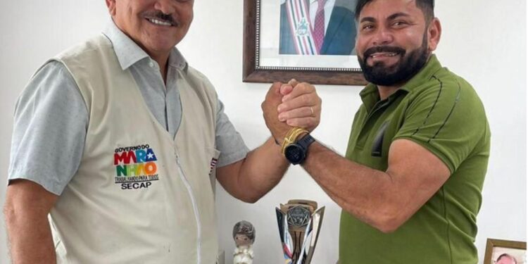 📄📄Chama a Prefeitura que ela faz: Prefeito de Centro Novo Junior Garimpeiro cumpre agenda na capital Maranhense