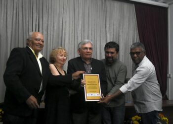 Entidades da UFMA homenageiam Natalino Salgado por avanços conquistados pela Instituição