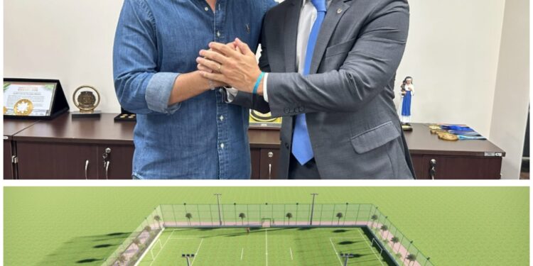 Duarte Jr. viabiliza com Fufuca Espaço Esportivo para o Polo Coroadinho