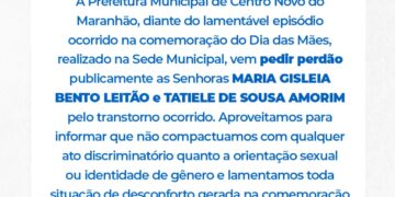 Nota de desculpas
