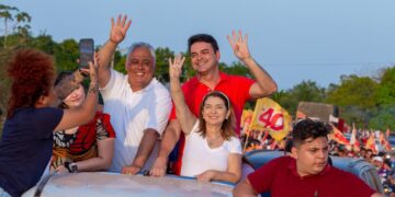 Iracema Vale reforça apoio à candidatura de Saulo Machado em Anajatuba durante ato político