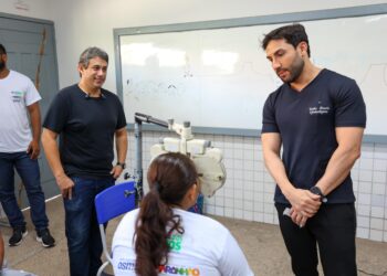 Osmar Filho realiza mais uma etapa do projeto “Cuidar dos Olhos” em São Luís e Lago do Junco
