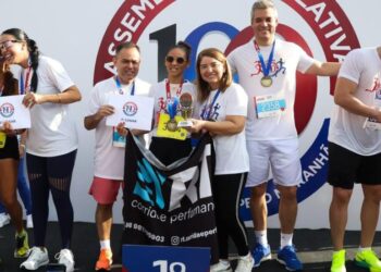 Vencedores da corrida da Alema celebram iniciativa da Casa em favor do esporte