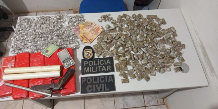 Tráfico de drogas em Lago da Pedra é nocauteado pelo novo comando do 39° batalhão da Polícia Militar do MA.