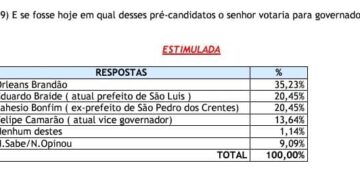 Orleans Brandão é primeiro colocado para o governo em pesquisa no município de Timon