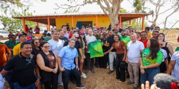 Osmar Filho se reúne com prefeito Nilton Everton e lideranças de Matinha