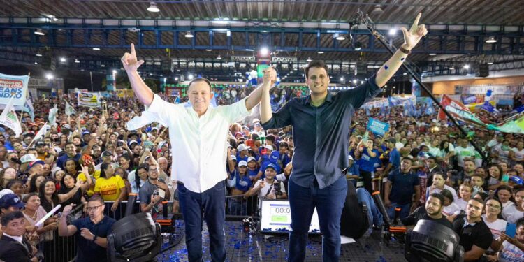 Com 40 mil pessoas e 182 prefeitos, Orleans Brandão lança pré-candidatura ao governo do Maranhão