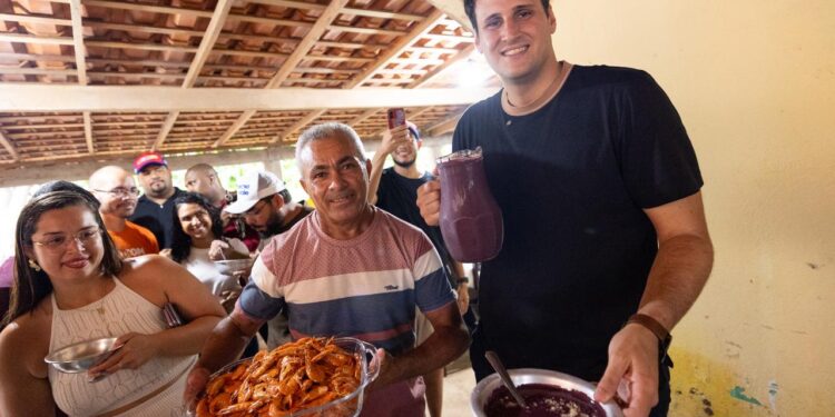 Orleans Brandão é recebido por comunidades de São José de Ribamar em apoio à sua pré-candidatura