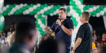 Em ato com Marcelo Poeta e apoiadores, Orleans Brandão assume compromisso de melhorar o transporte e esporte na região do Grande Anil
