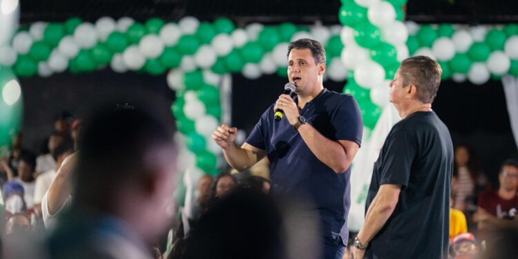 Em ato com Marcelo Poeta e apoiadores, Orleans Brandão assume compromisso de melhorar o transporte e esporte na região do Grande Anil