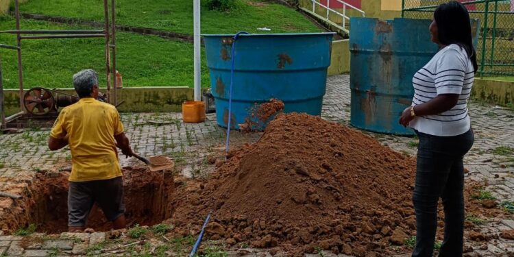 Após anos de falta d’água, Vila Sete de Setembro começa a receber nova estrutura de abastecimento