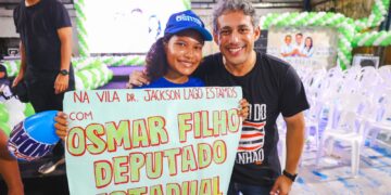 Osmar Filho e Clara Gomes comandam grande ato em apoio à pré-candidatura de Orleans Brandão em São Luís
