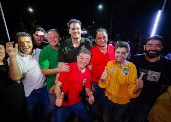 São Mateus – Em mega arrastão com mais de 15 mil pessoas, Orleans Brandão lança candidatura e afirma confiança na vitória no primeiro turno